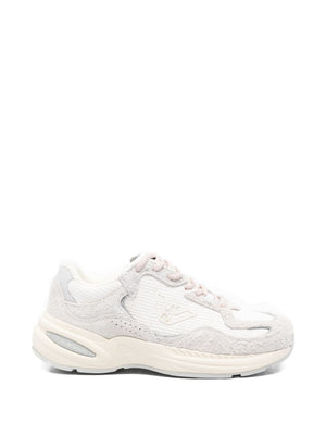 Emporio Armani Rafia n suede Sneakers