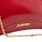 Jacquemus Le Petit Bisou Chaine leather shoulder bag