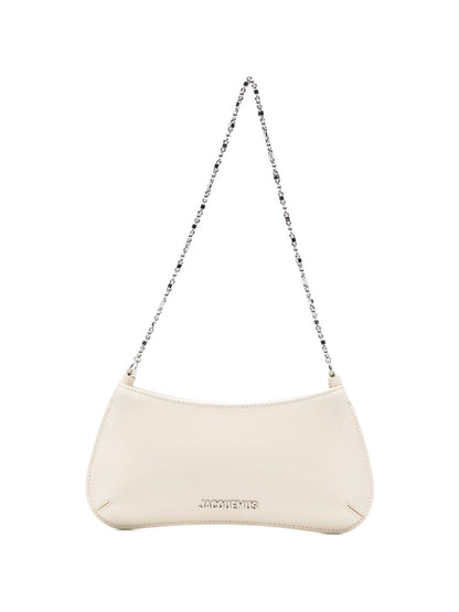 Jacquemus Le Petit Bisou Chaine leather shoulder bag