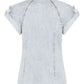 Zimmermann Bow-tie denim top