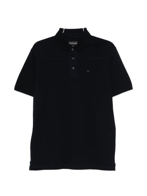 Emporio Armani Logo cotton polo shirt