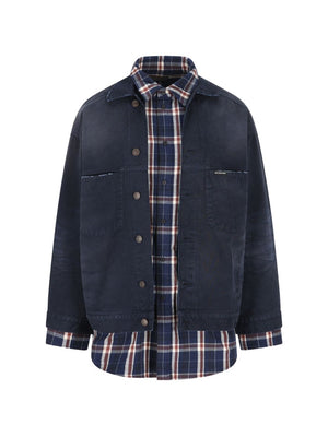 Balenciaga Jackets Blue
