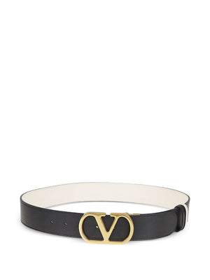 Valentino Garavani VLogo Signature leather belt