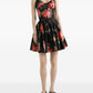 Dolce & Gabbana-bouquet rose mini skirt