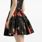 Dolce & Gabbana-bouquet rose mini skirt