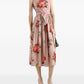 Dolce & Gabbana-Rose Bouquet Print cotton dress
