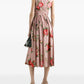 Dolce & Gabbana-Rose Bouquet Print cotton dress