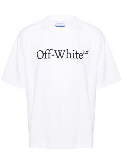 Off White Big Bookish cotton t-shirt