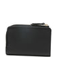 Emporio Armani Deer-Print Leather Bifold Wallet