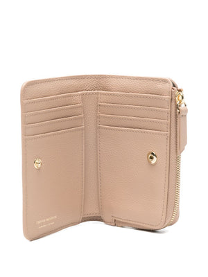 Emporio Armani Deer-Print Leather Bifold Wallet