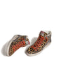 Golden Goose LTD slides in leopard-print pony skin leather star
