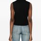 Saint Laurent Cotton sleeveless polo shirt