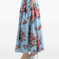 Dolce & Gabbana Flower Print Long Dress