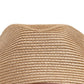 Emporio Armani Woven Raffia Fedora Hat