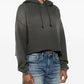 Golden Goose Cotton cropped hoodie