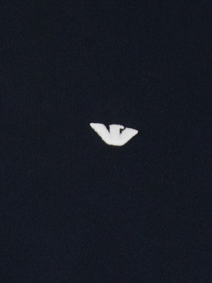 Emporio Armani Logo cotton polo shirt