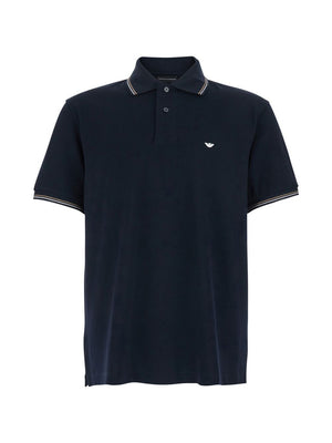 Emporio Armani Logo cotton polo shirt