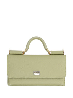 Dolce & Gabbana Dauphine Calfskin Micro Phone Bag