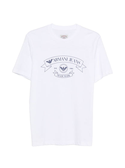 Emporio Armani Logo cotton t-shirt