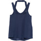 Emporio Armani V-neck button detail Sleeveless top