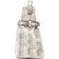 Emporio Armani Exclusive Python-Print Leather Bucket Bag