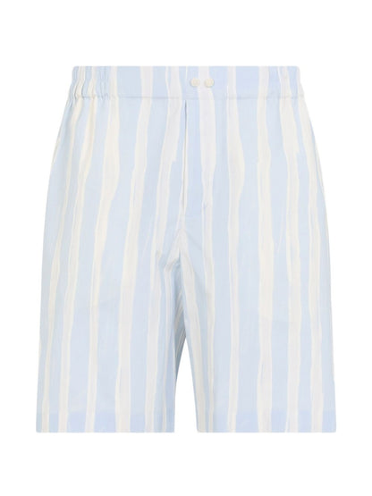 JACQUEMUS Shorts Clear Blue