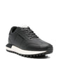 Emporio Armani Leather sneakers with thermoformed details