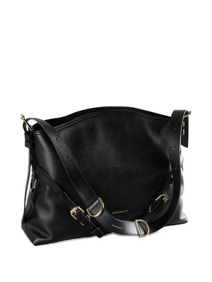 Givenchy Voyou Medium Bag In Glossy Leather