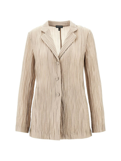 Emporio Armani Single-breasted blazer jacket