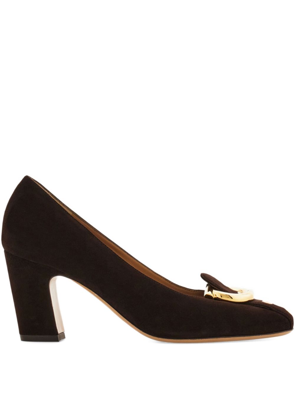 Ferragamo With Heel Brown