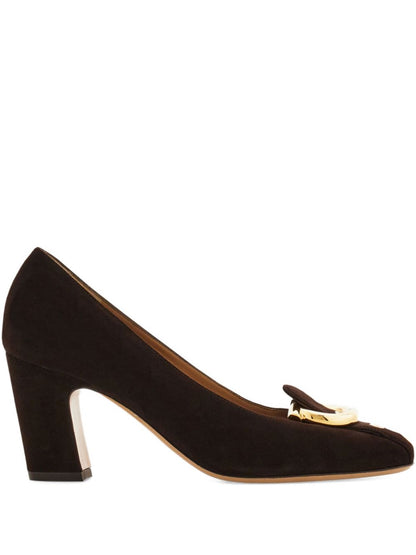 Ferragamo With Heel Brown