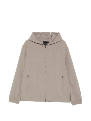 Emporio Armani Hooded blouson jacket