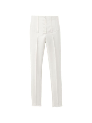 JACQUEMUS Trousers WHITE