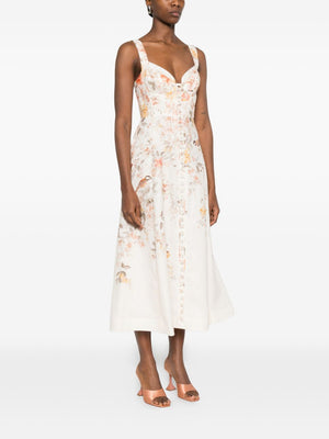 Zimmermann Luna linen picnic dress