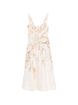 Zimmermann Luna linen picnic dress