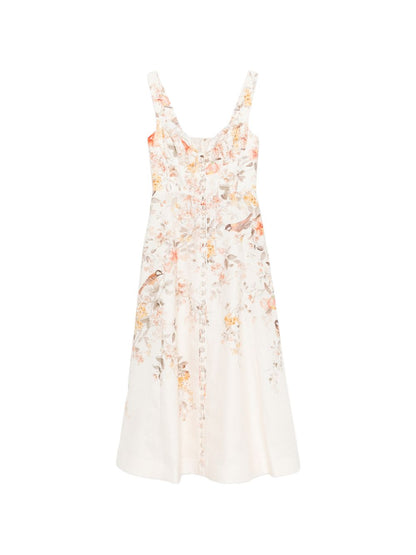 Zimmermann Luna linen picnic dress