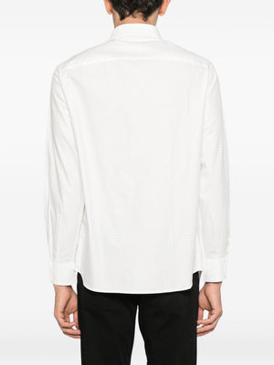 Emporio Armani Logo cotton shirt