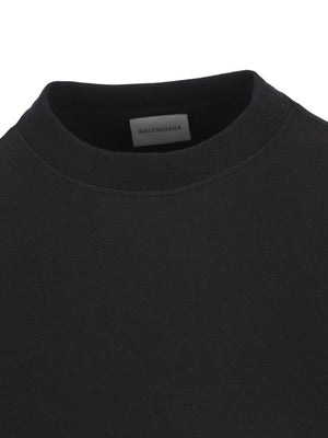 Balenciaga T-shirts and Polos Black