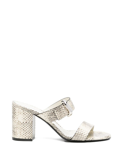 Emporio Armani Exclusive Leather mules