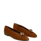 JIMMY CHOO Flat shoes LUGGAGE