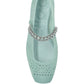 JIMMY CHOO Flat shoes GREEN