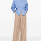 Balenciaga Cotton high-waisted trousers