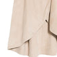 Emporio Armani Goat Leather Suede Sleeveless Top