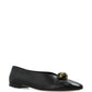 JIMMY CHOO Flat shoes BLACK