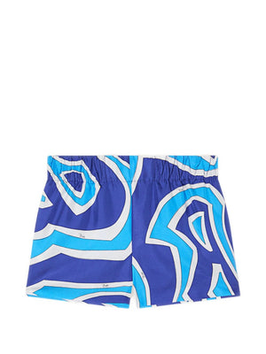 Pucci Shorts Clear Blue