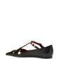 Valentino Garavani Studdy Leather Ballet Flats