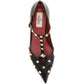 Valentino Garavani Studdy Leather Ballet Flats