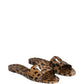Dolce & Gabbana Sandals LEOPARD PRINT