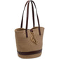 Chloé Charms rafia basket bag