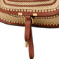 Chloé Marcie small rafia shoulder bag